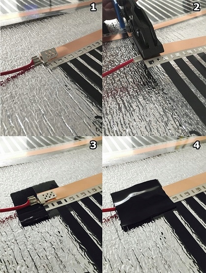 KONEKTOR złączka do folia mata grzewcza podczerwień CROCODILE CLIP 1szt. EAN (GTIN) 5907599604112