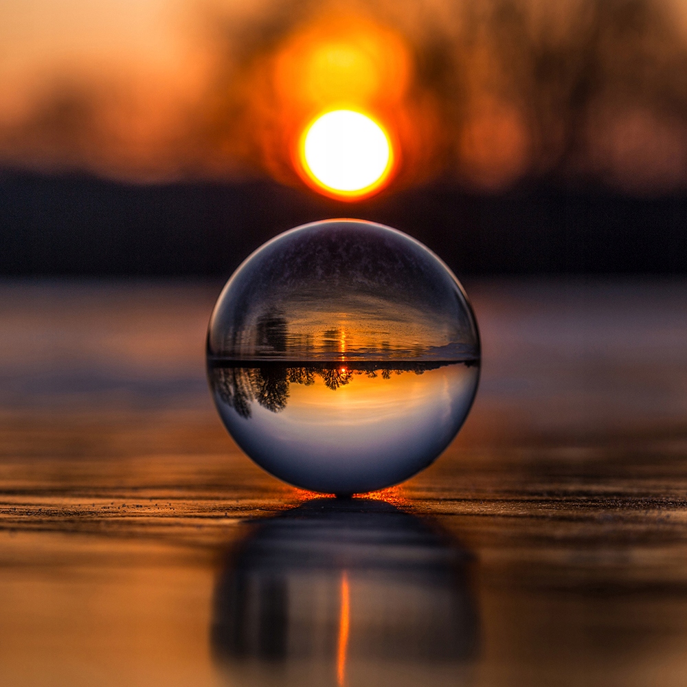 Focus PRO BALL KRYSZTAŁOWA REFRAKCYJNA KULA FOTOGRAFICZNA 80mm Kod producenta FP 80B + ETUI MATERIAŁOWE