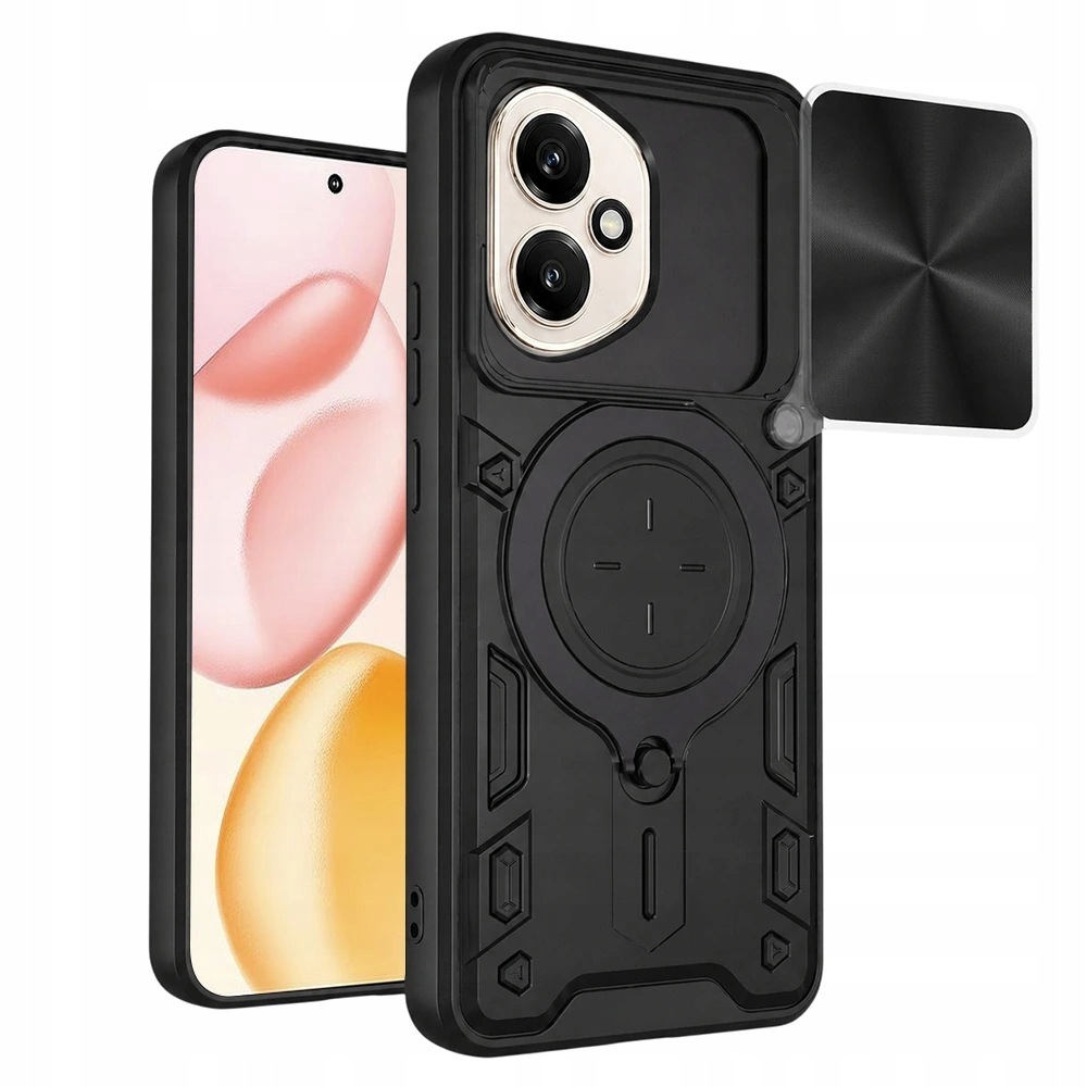 Techsuit – CamGuard Pro etui do Honor 400 – czarne