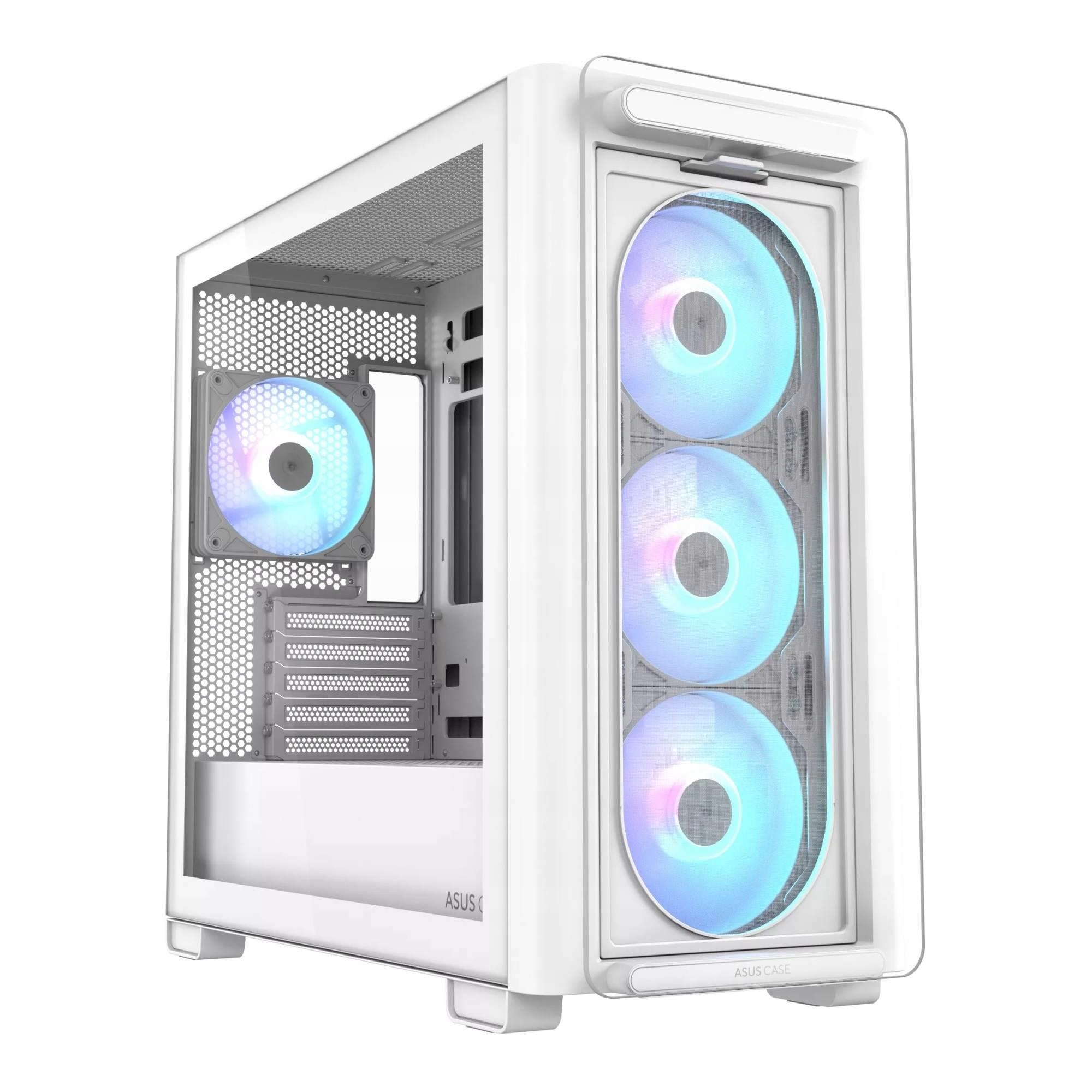 Obudowa ASUS A23 Plus ARGB Midi Tower biały