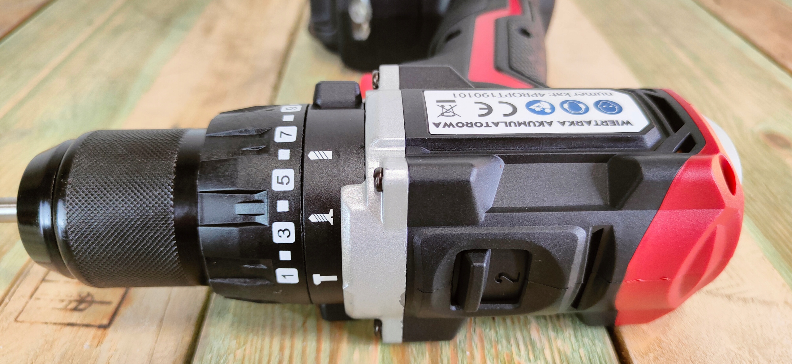 WIERTARKA WKRETARKA udar akumulator 20V Li ion 4Ah Producent code 4PROPT190101