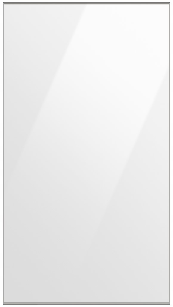 Panel górny Samsung Bespoke Combi 185 cm Szklany Alabastrowa biel
