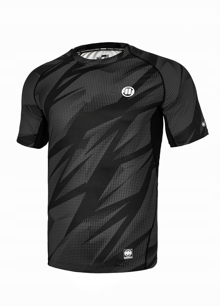 Pitbull Mens Rash Shortsleeve "dot Camo 2" Koszulka treningowa szara r. XXL