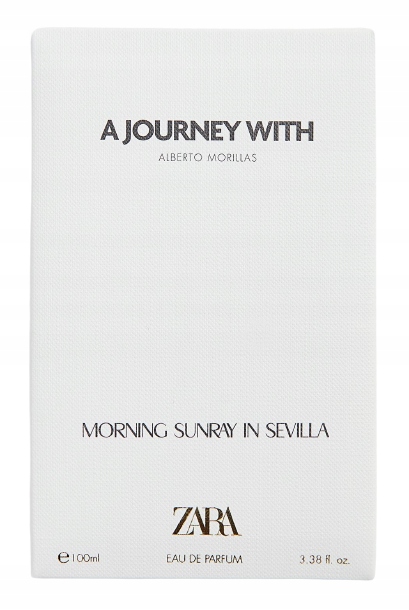 ZARA MORNING SUNRAY IN SEVILLA 100 ML PERFUMY EAN (GTIN) 20210434