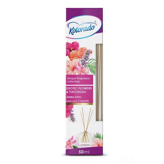 

Kolorado Patyczki zapachowe 50ml Exotic Flowers