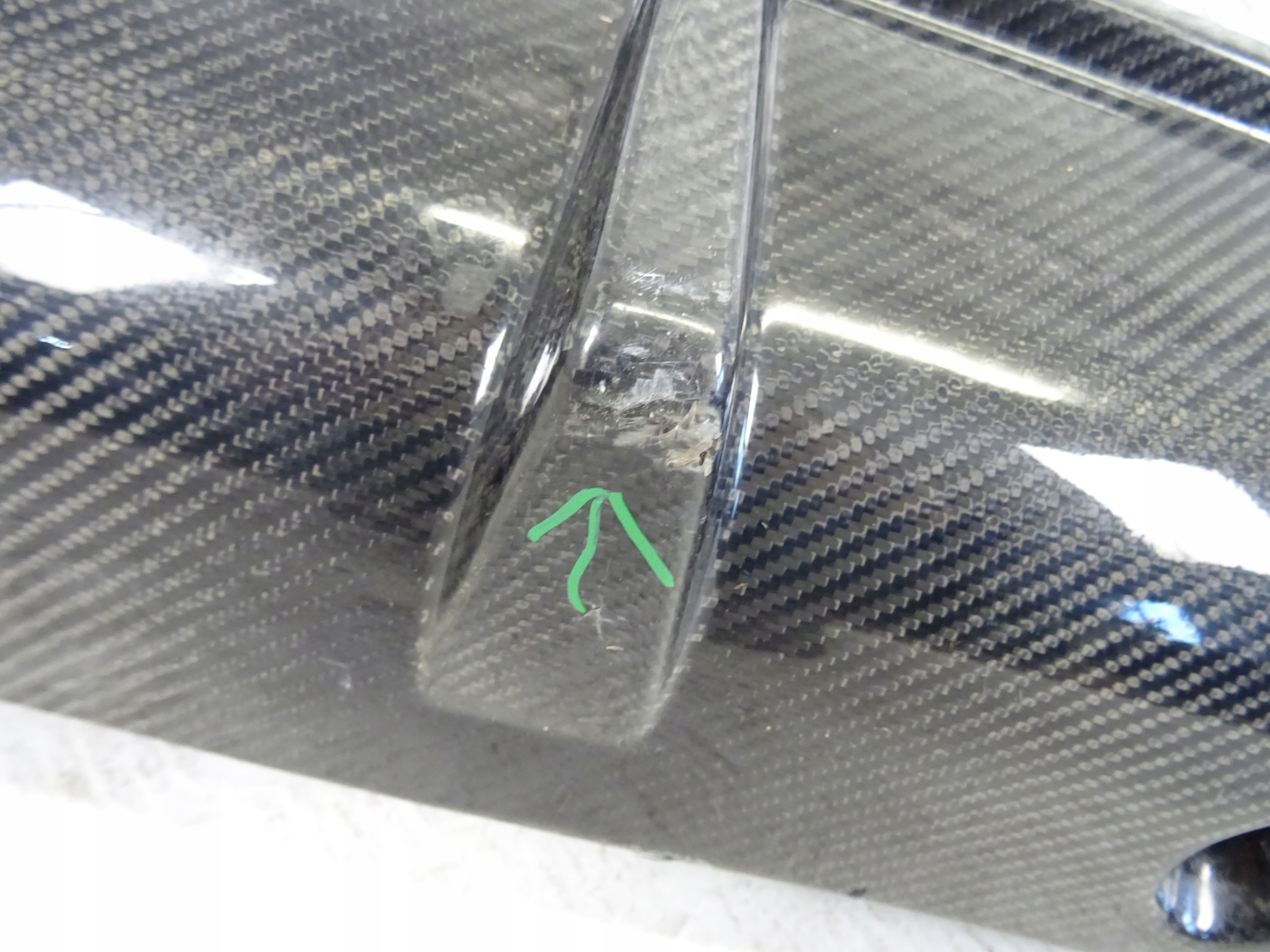 BMW 6 G32 LIFT m-packet diffusore spoiler CARBON Paraurti posteriore posteriore
