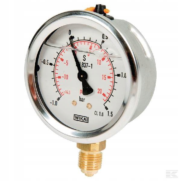 B12878-B12878 - Мановакуометр Fi63 1 / +1,5 бар пр.Нижние Работы В Т