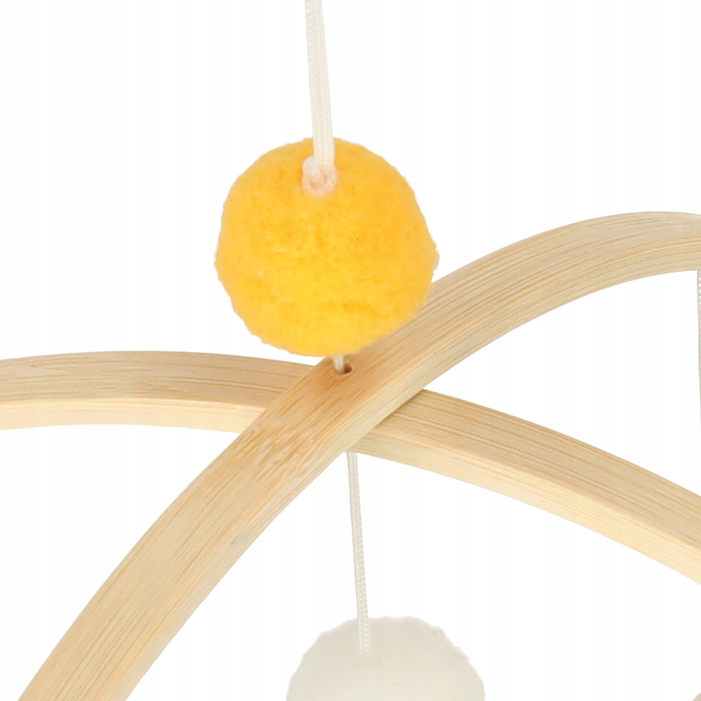 Karuzela do łóżeczka pluszowe zawieszki kwiaty żółte Wiek dziecka 0 +