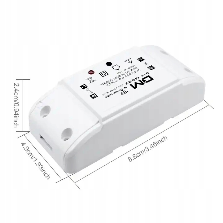 Inteligentny przełącznik WIFI dla Android iOS moduł zdalnego przełączania Przeznaczenie Elektryczne
