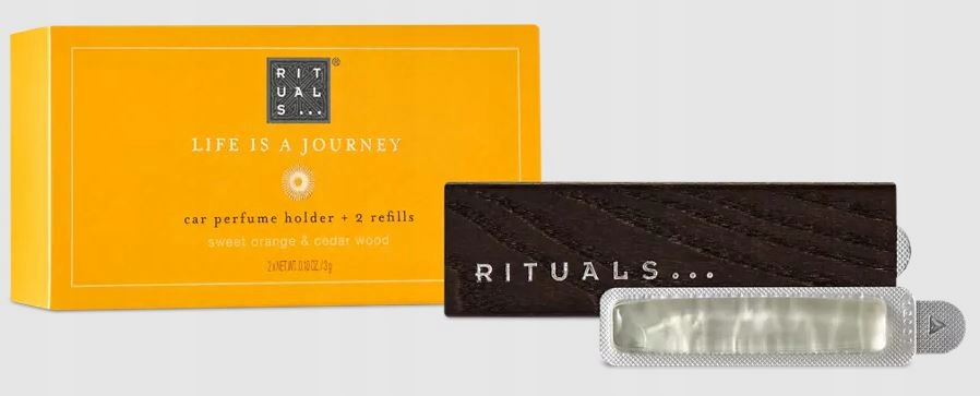 RITUALS MEHR Car Perfume zapach do samochodu perfumy auta + 2 wkłady 2x3 gr Numer katalogowy producenta 8719134150827