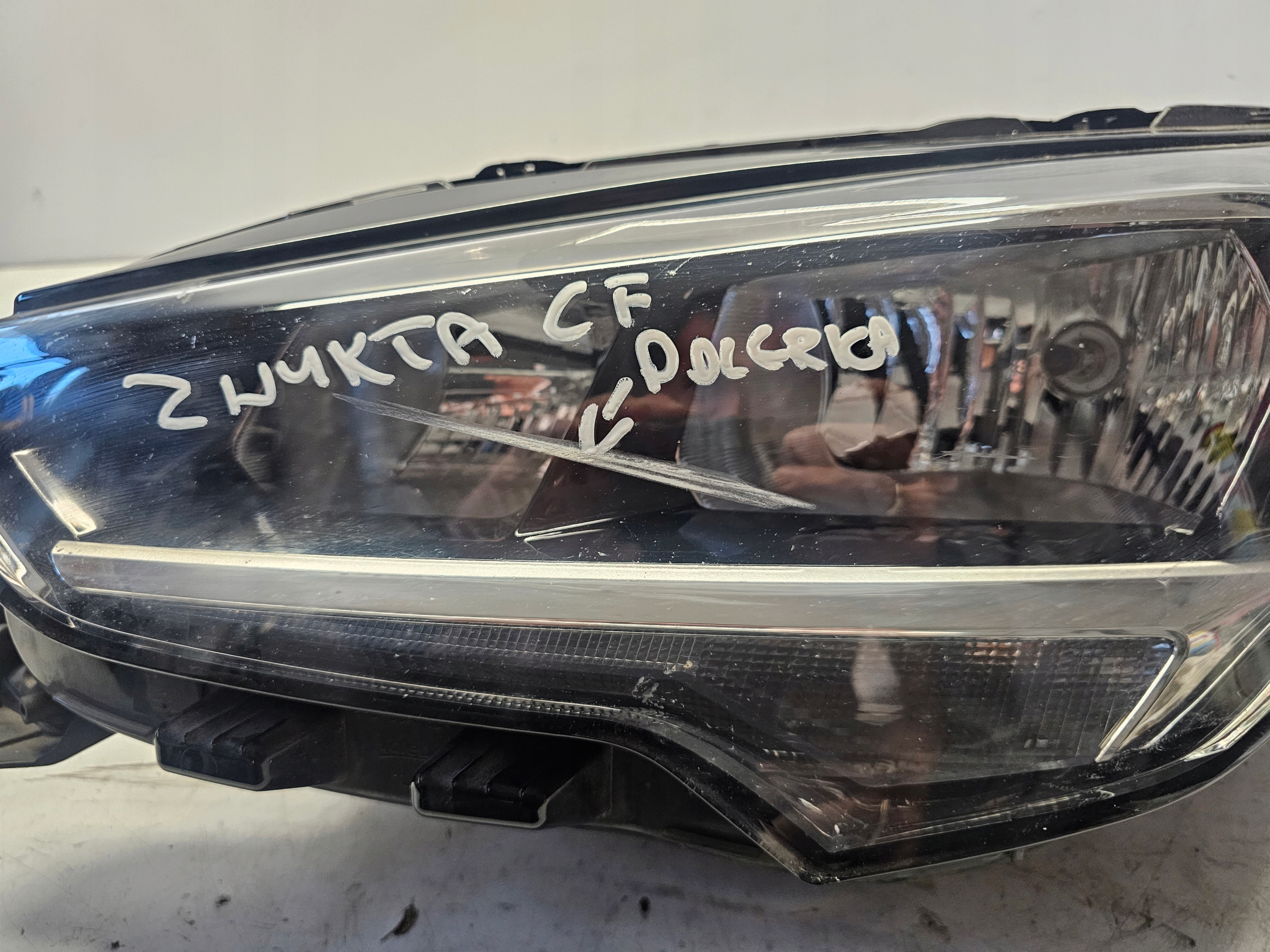 OPEL CORSA F REFLEKTOR light left front left front ZWYKLA EUROPA