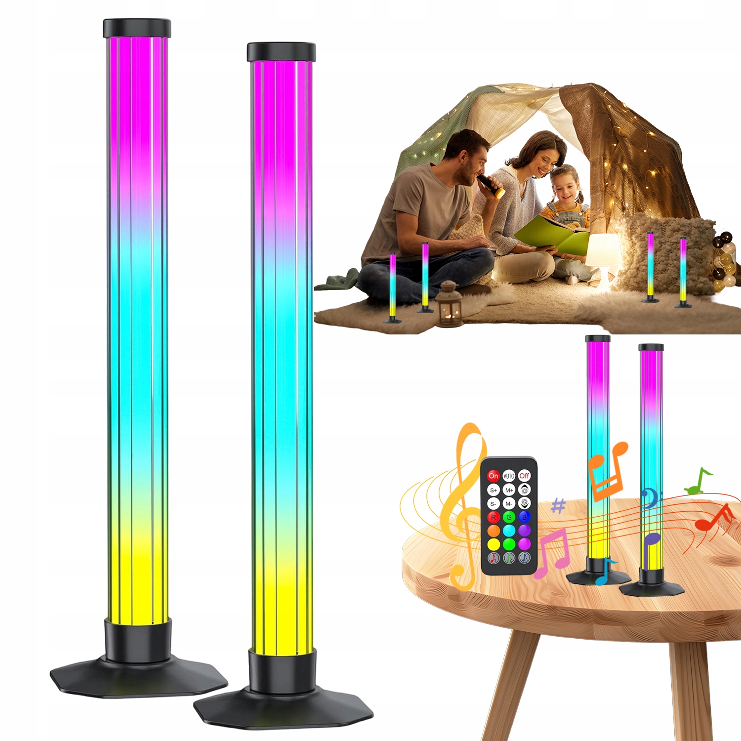 Led Lampa Rgb Plné Osvětlení 360° Technologie Rgb+ic Vytváření Nálady