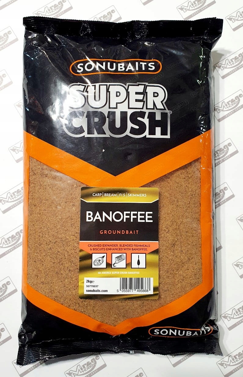 Zanęta Sonubaits Supercrush Banoffee 2kg [S0770037]