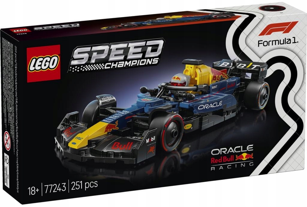 Lego Speed Champions F1 Formule Oracle Red Bull Racing RB20 Set 77243