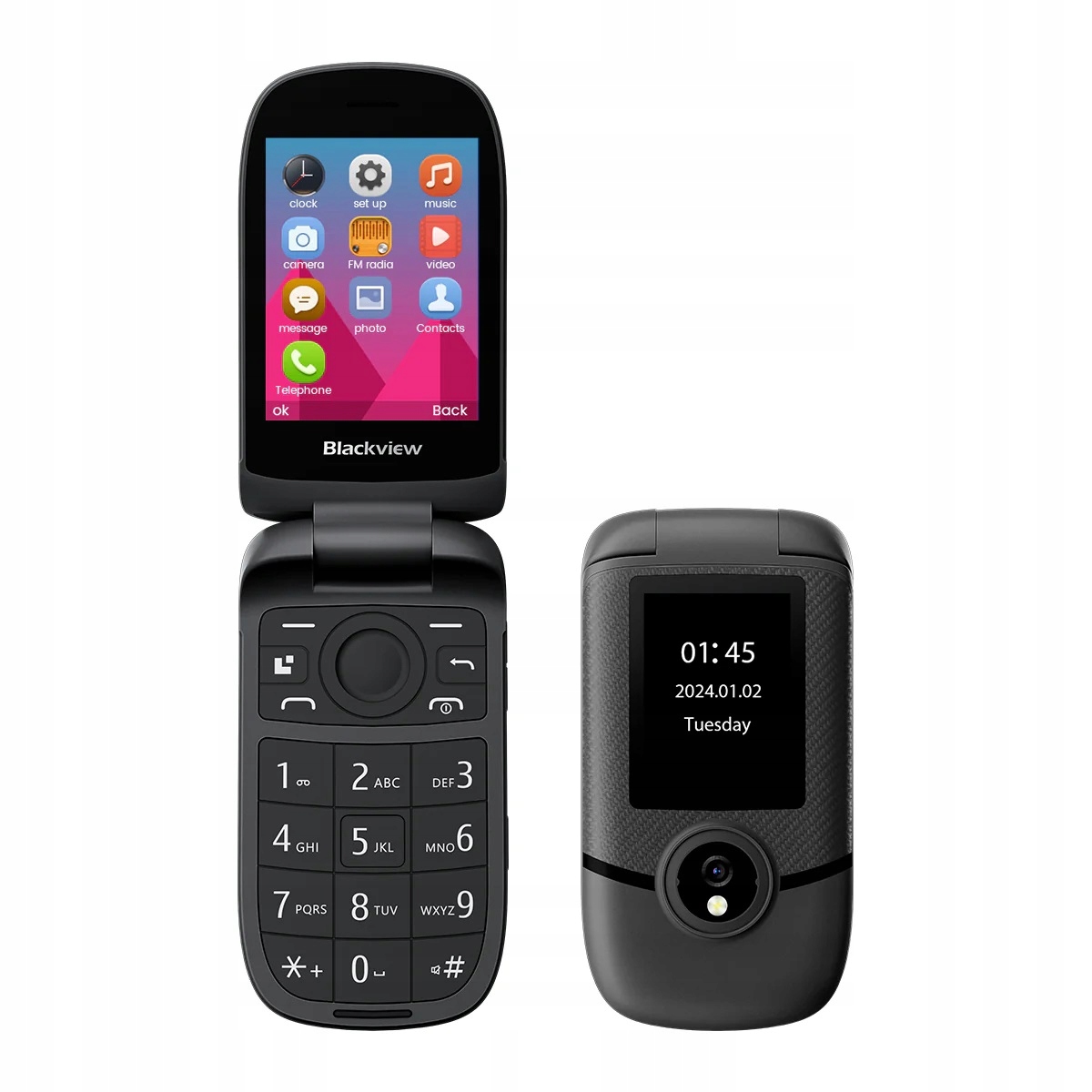 Telefon z klapką Blackview N2000 4G Dual SIM 2,8