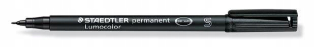 

Foliopis Staedtler Lumocolor permanent S czarny