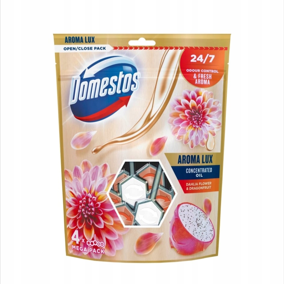 

Zawieszka do Wc Domestos Aroma LuxOil Pitaja Dalia