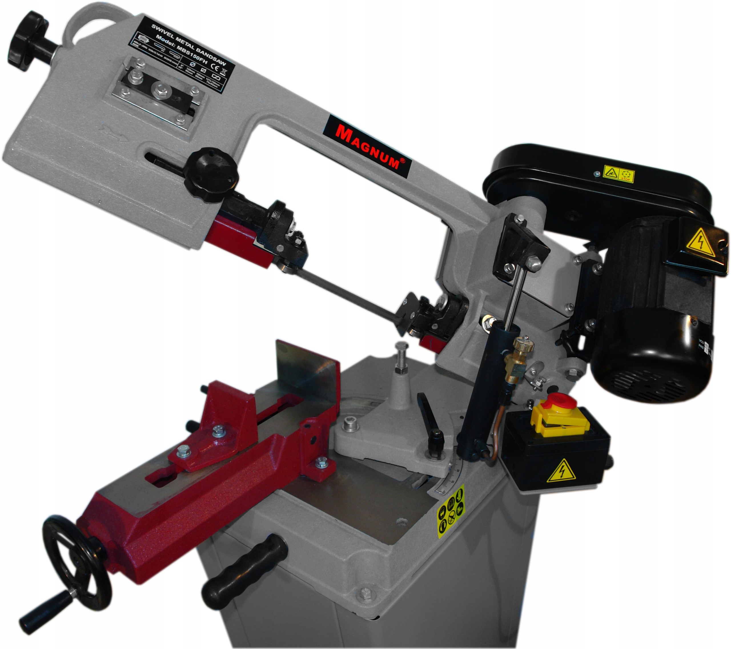 PIŁA TAŚMOWA HYDRAULICZNA DO METALU MAGNUM MBS 150 Model MBS150FH