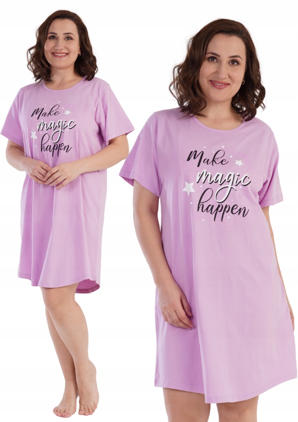 

Koszula Nocna bawełna 2XL Vienetta duże rozmiary