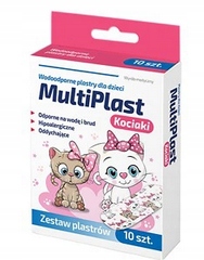 

MultiPlast Kociaki zestaw plastrów Dla Dzieci 10sz