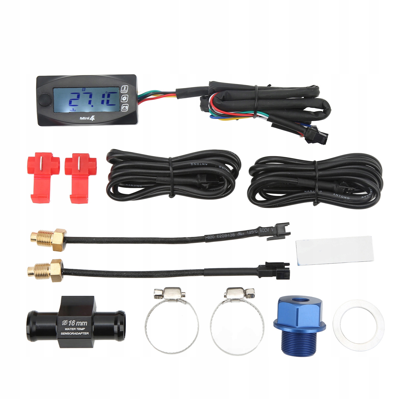 4 W 1 MOTOCYKL MIERNIK TEMPERATURY NAPIĘCIA