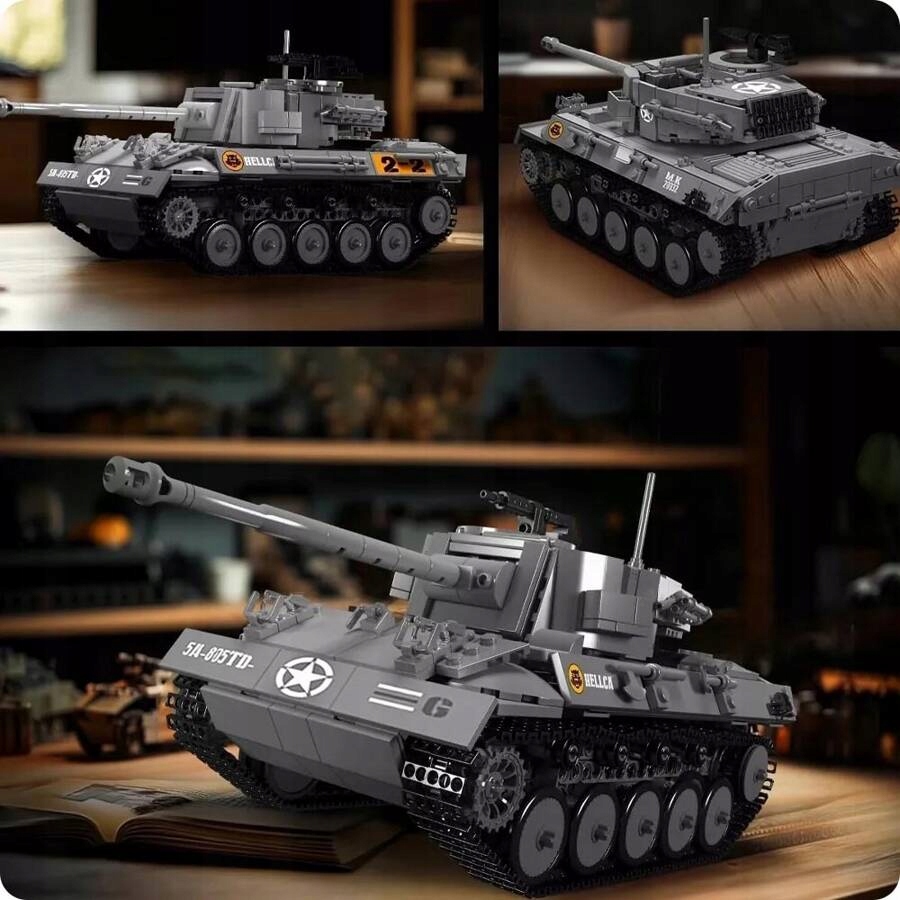 Celtniecības bloki Tālvadības tvertne Hellcat M18 971 Elements Tips celtniecības bloki