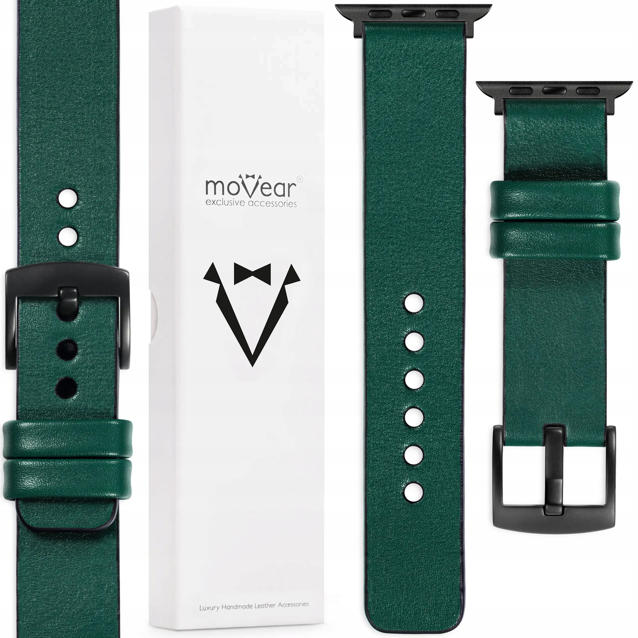 Pásek pro Apple Watch 10 9 8 7 6 5 4-1 Se 42-40 Italská kůže Movear