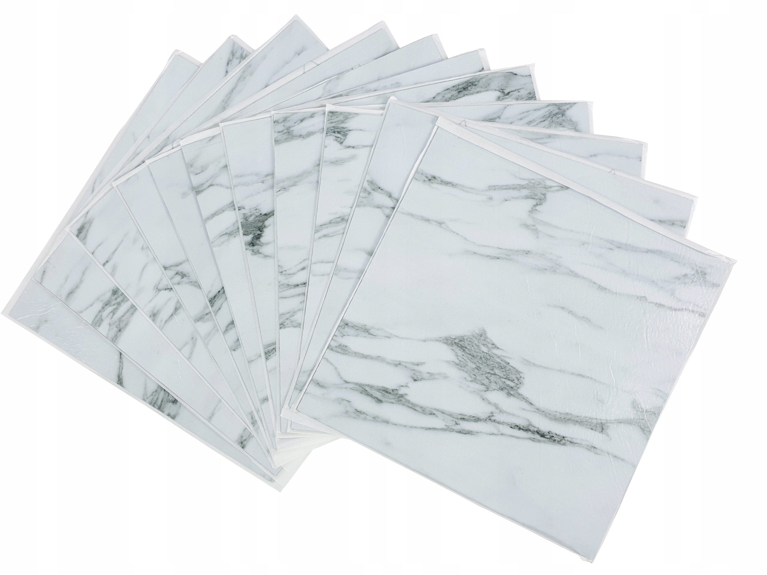 

Płytki Podłogowe Marmur Kafelki Pcv z Klejem 1m²