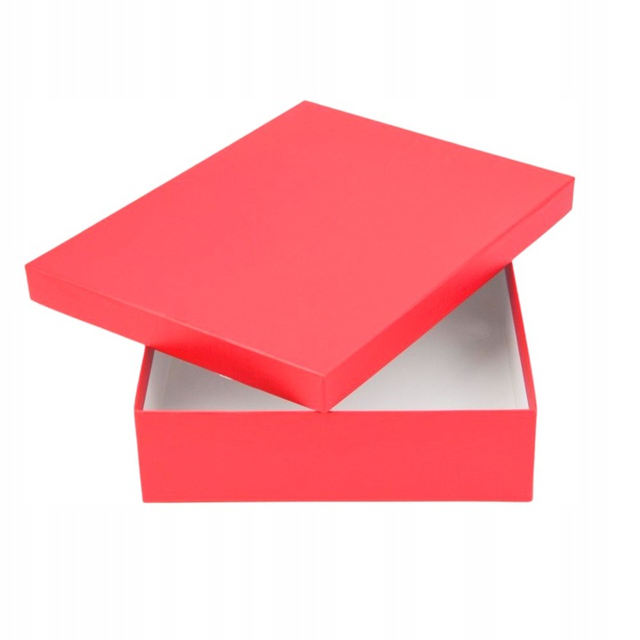 

Pudełko Ozdobne Na Prezent; 37x28x5cm, Czerwone