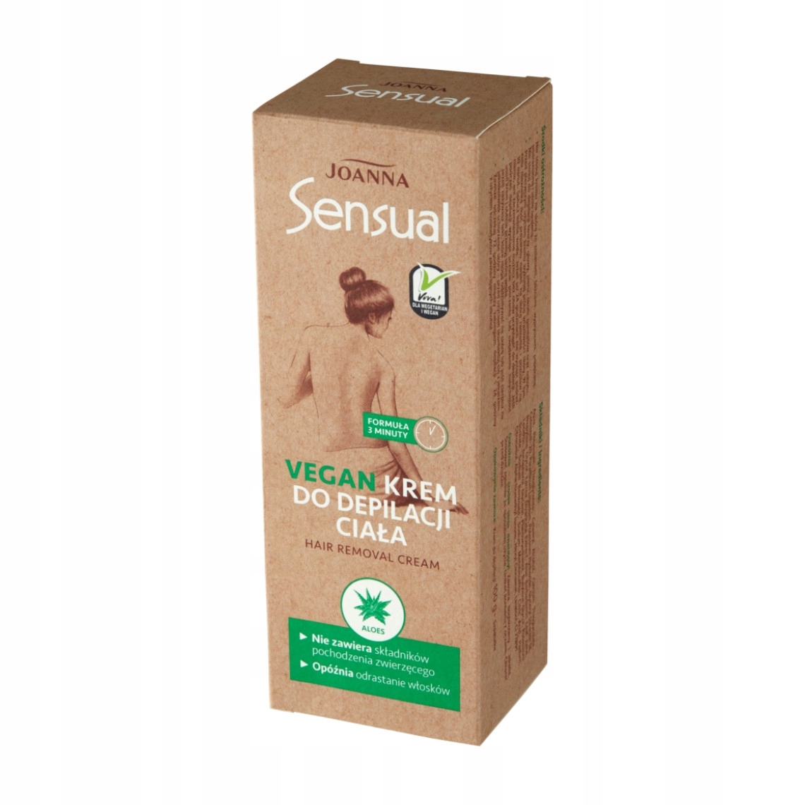 

Joanna, Sensual Vegan Krem do depilacji ciała, 100