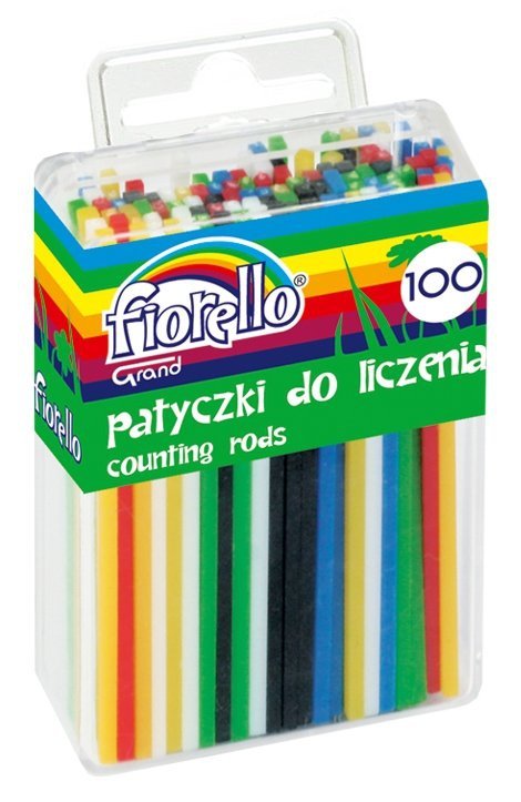 ZESTAW LICZYDŁO SZKOLNE DREWNIANE + PATYCZKI DO NAUKI LICZENIA LICZMANY Kod producenta 30753