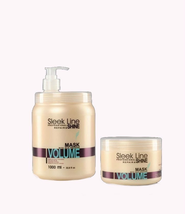STAPIZ MASKA SLEEK LINE VOLUME Z JEDWABIEM 1L