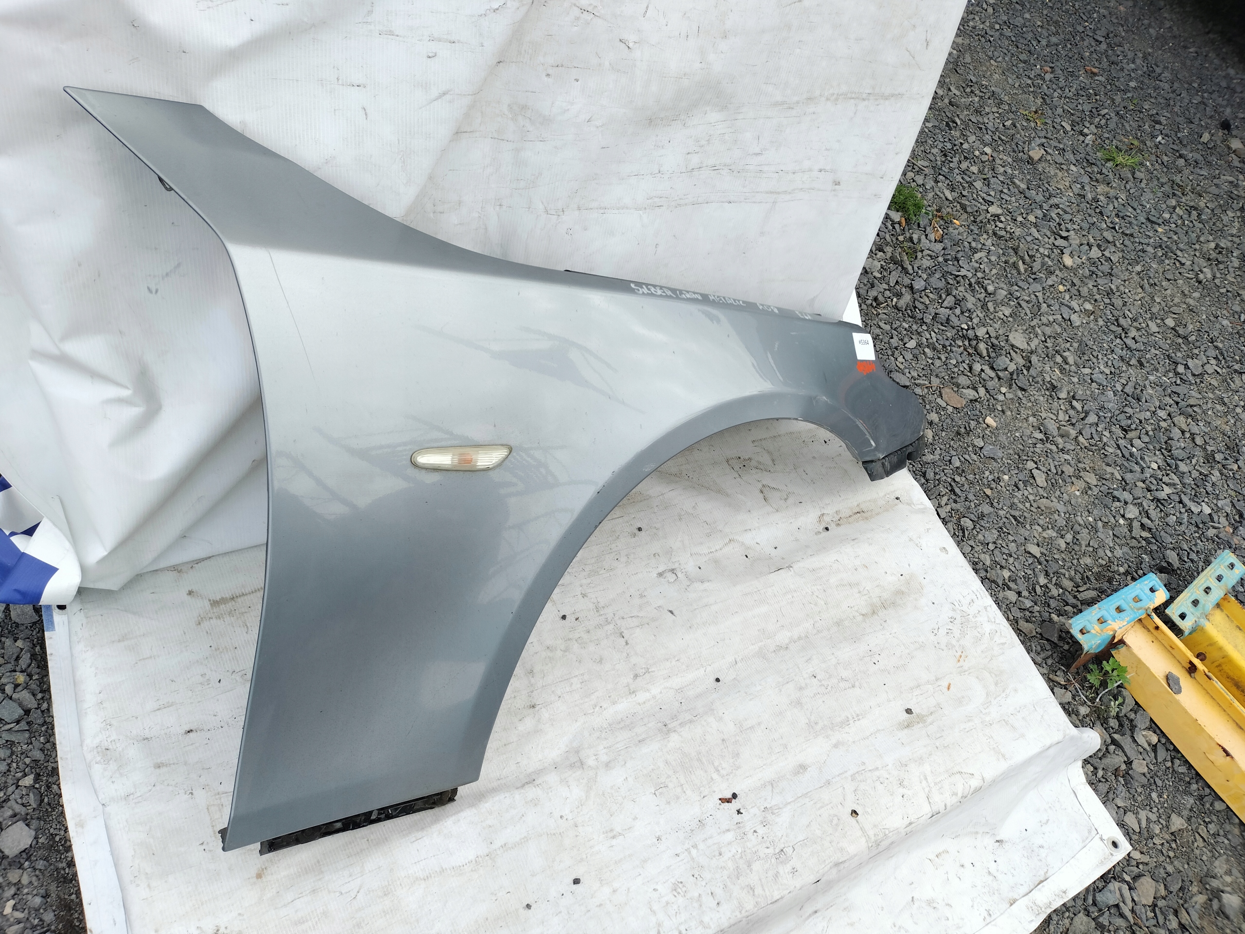 BMW E60 E61 parafango Destra SILBERGRAU METALLIC A08