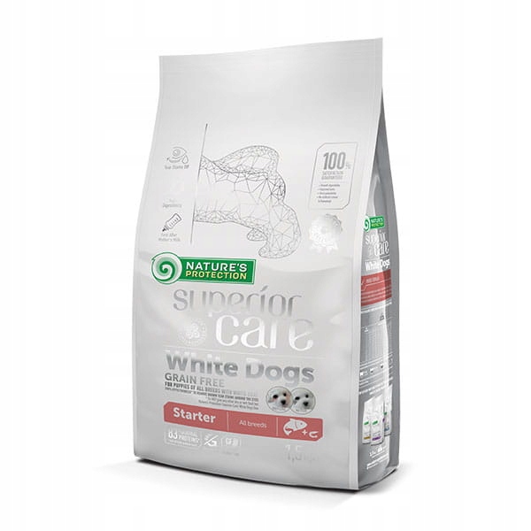Natures Protection Puppy Starter Salmon 10KG Sucha Karma Dla Szczeniąt