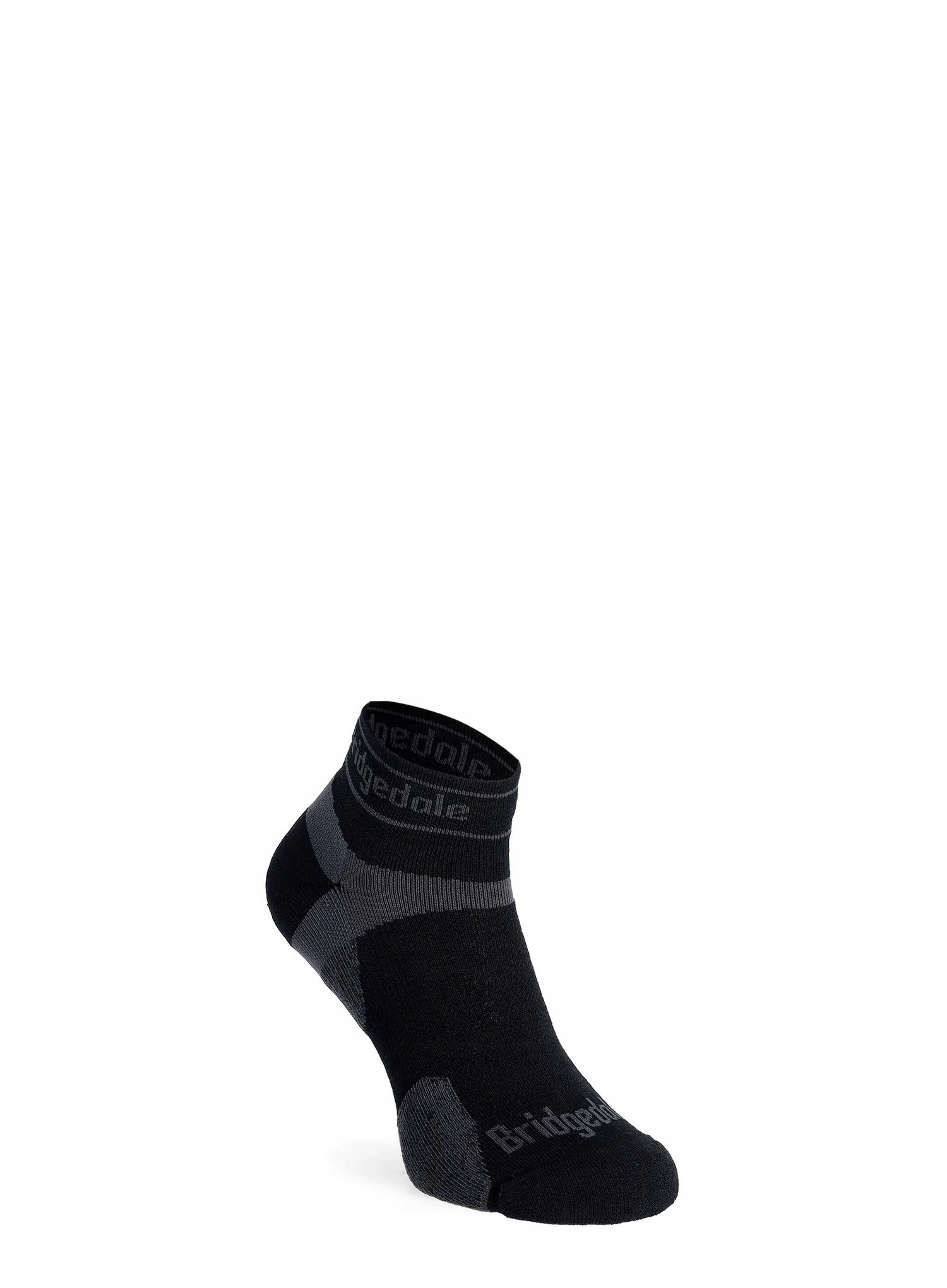 Skarpety do biegania Bridgedale Ultralight T2 Merino Sport Low black/grey
