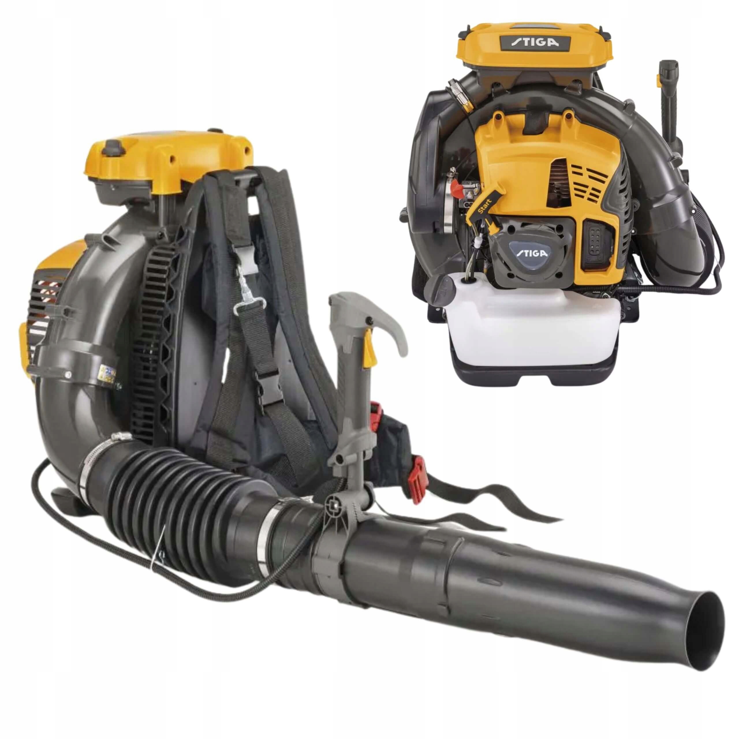 Mocna dmuchawa spalinowa z plecakiem do liści Stiga Bl 980 R