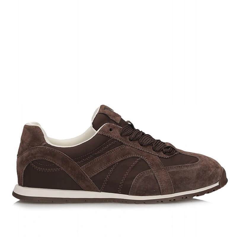 Dámské tenisky Vinceza 86427 Br hnědé kožené polobotky