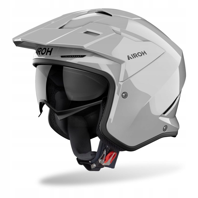 Motocyklová Prilba Airoh Kombakt Color Dark Grey Gloss S