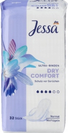 

Jessa Dry Comfort Podpaski ze skrzydełkami 32szt
