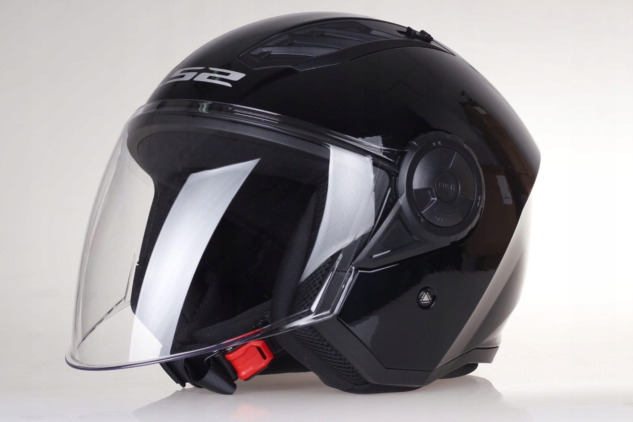 otvorená prilba LS2 OF616 Airflow II lesklá čierna XL