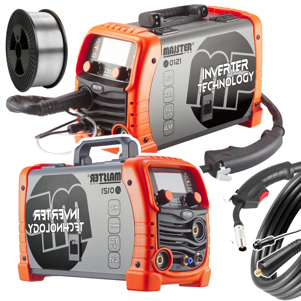Spawarka Inwetertowa półautomat Synergy Migomat Mig Co2 Mma Tig 220A