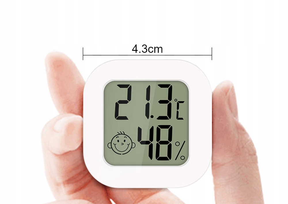 TERMOMETR POKOJOWY Z HIGROMETREM POGODA WILGOTNOŚĆ POWIETRZA POGODYNKA Model TERMOMETR HIGROMETR