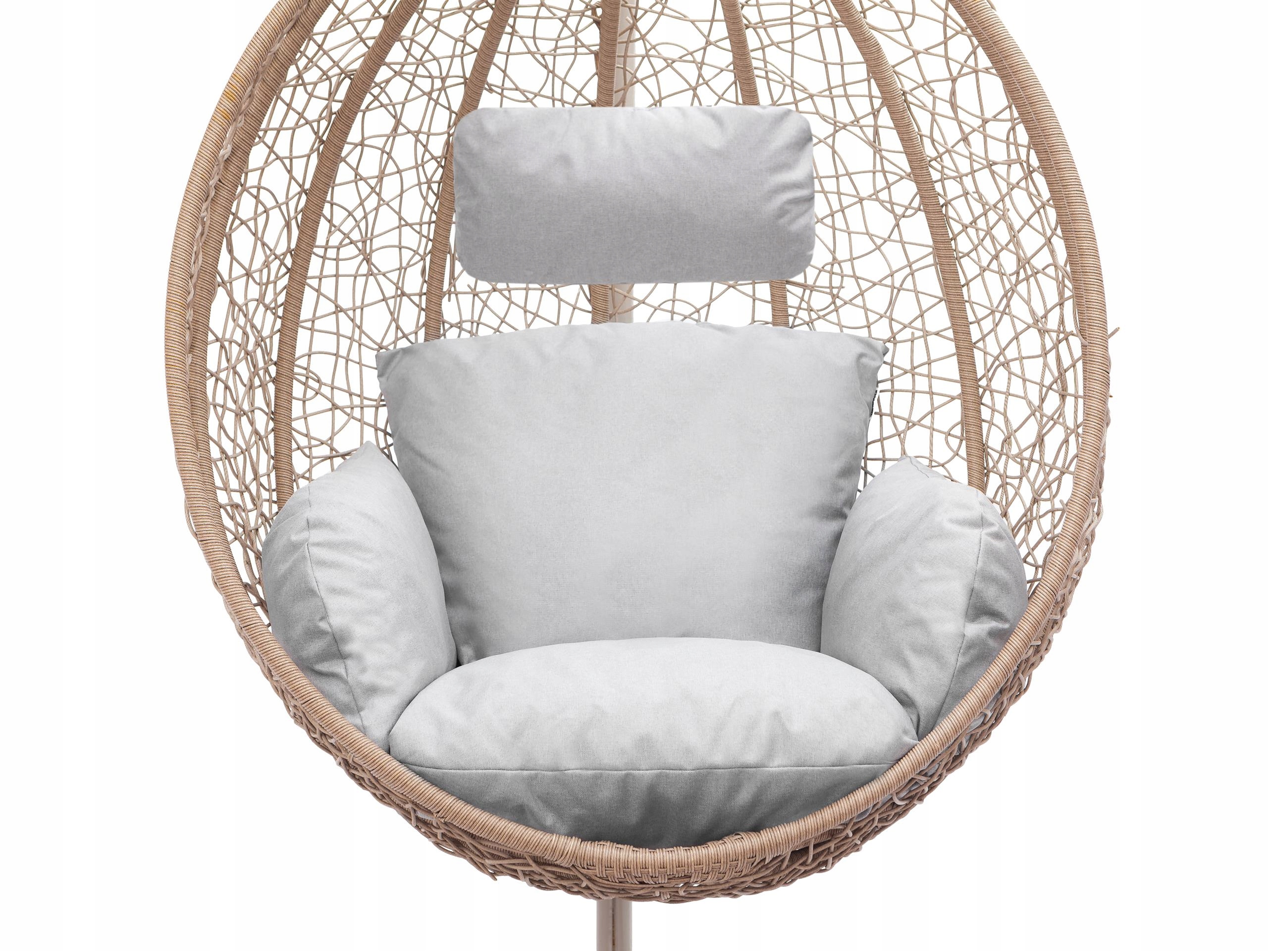 Vankúš na hojdačku Kokón, bocianie hniezdo, závesné kreslo, záhradný kôš