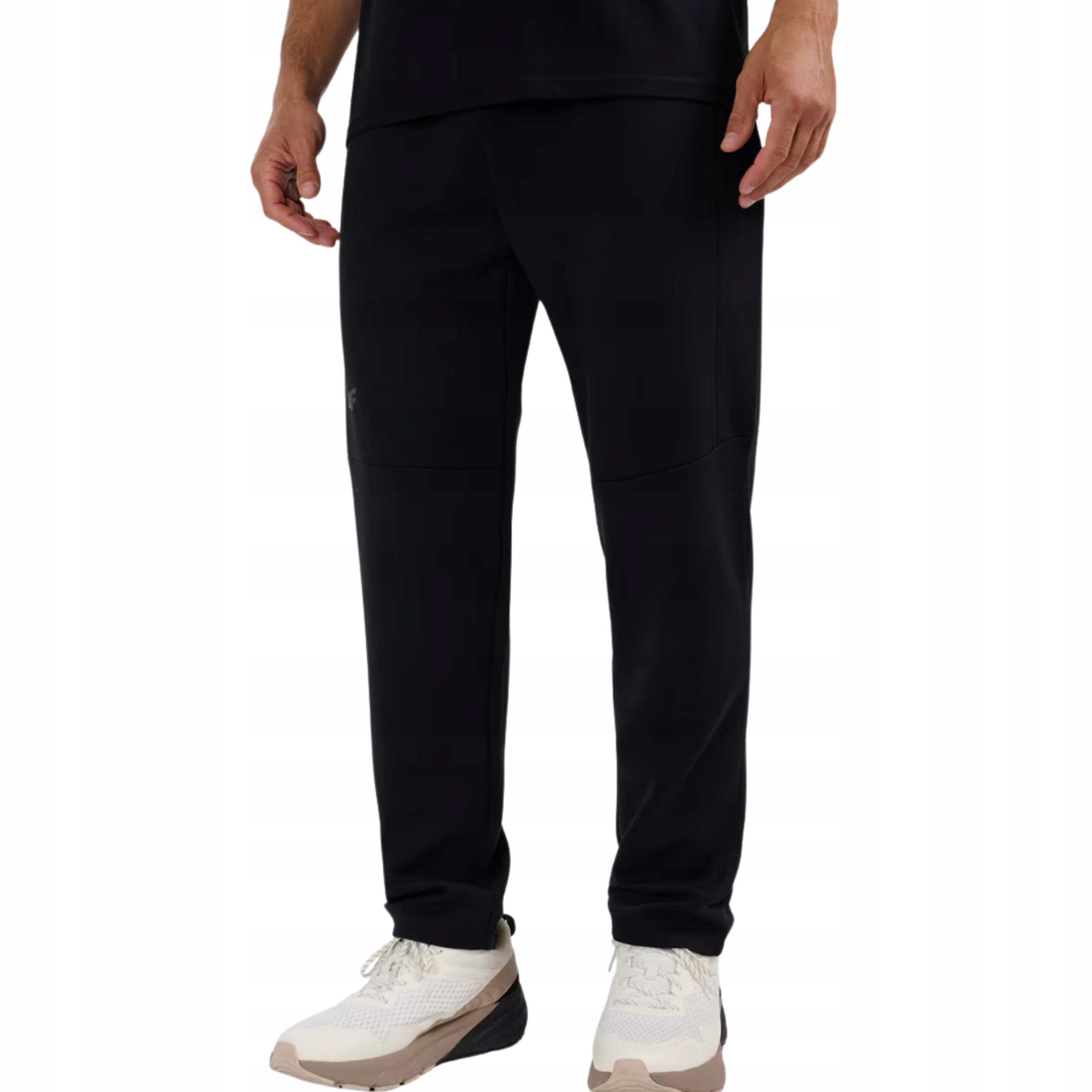 Męskie Spodnie Dresowe 4F Joggery Sportowe Treningowe Biegowe Lekkie M