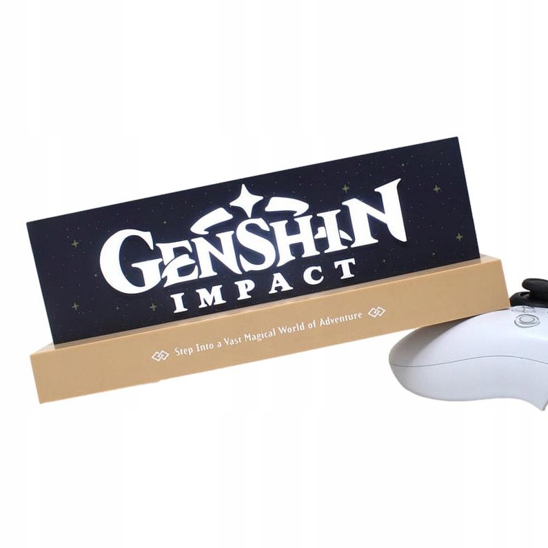 Originální licencovaná Noční Lampa Usb Led Logo Genshin Impact pro hráče