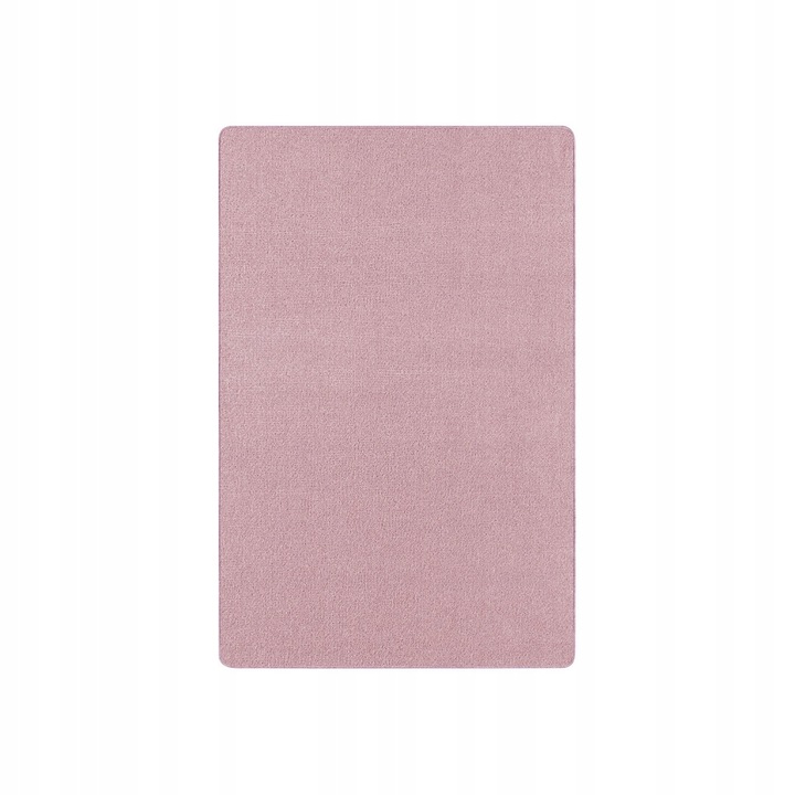 Koberec jednobarevný 80x150 cm, růžový s měkkým krátkým vlasem