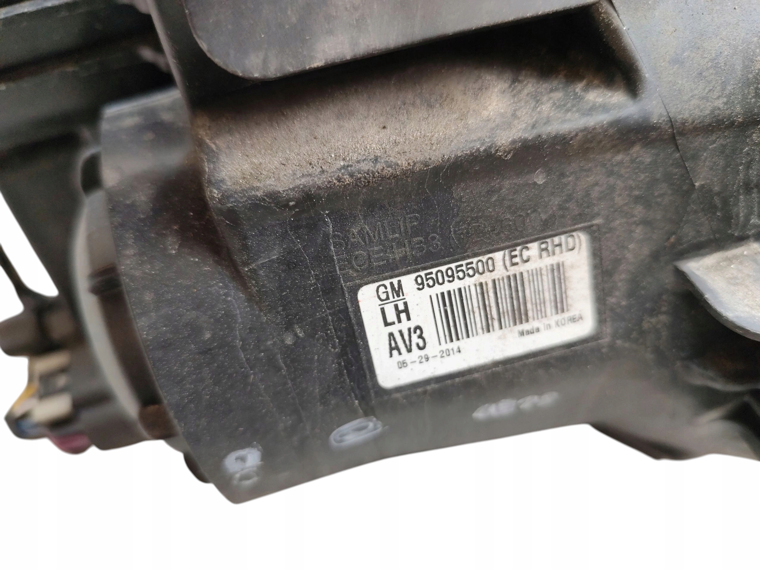 light REFLEKTOR left front OPEL MOKKA A (2012-2016) 95095500 UK ANGLIK
