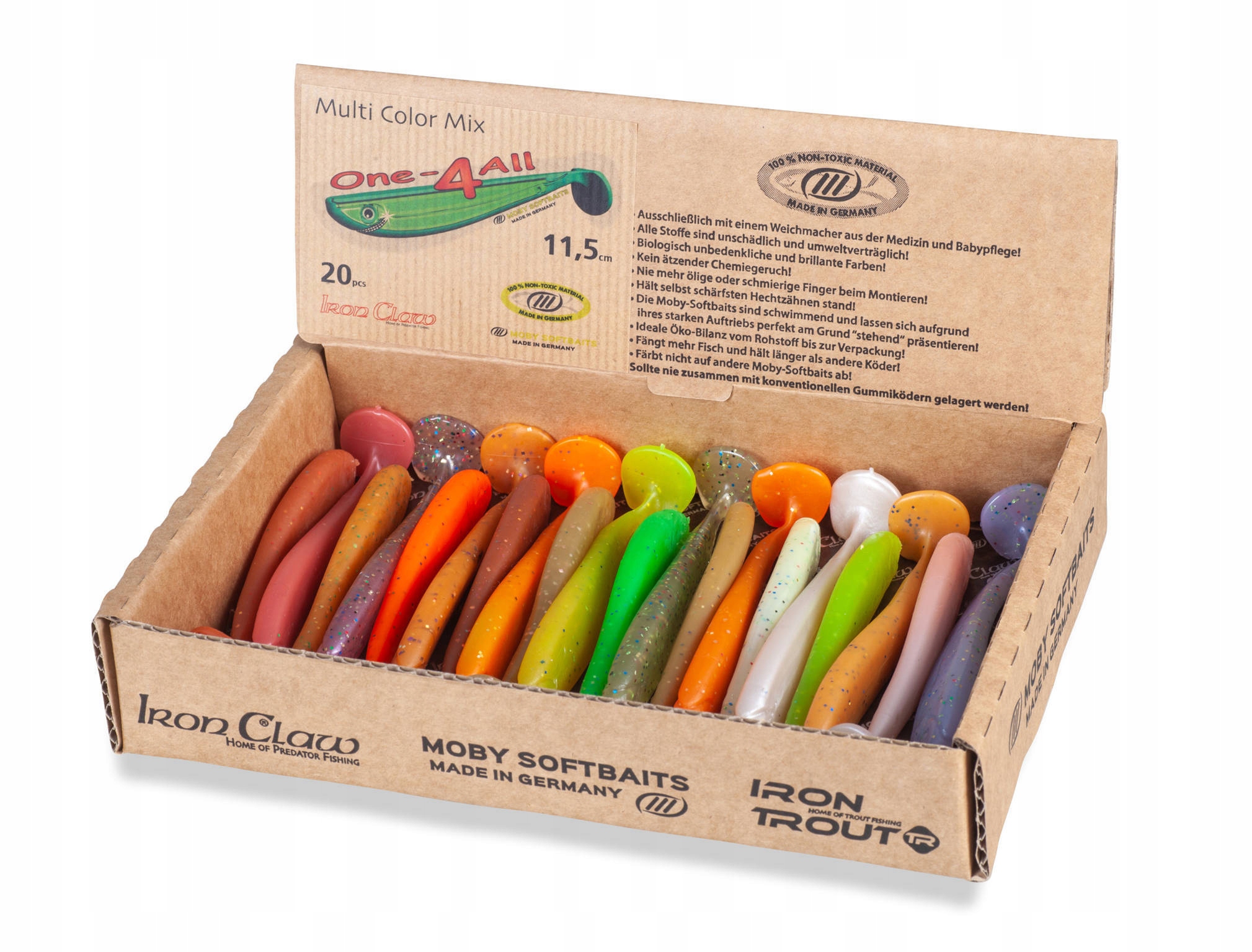 Zestaw Gum Non Toxic ONE-4 All 11,5cm/20szt