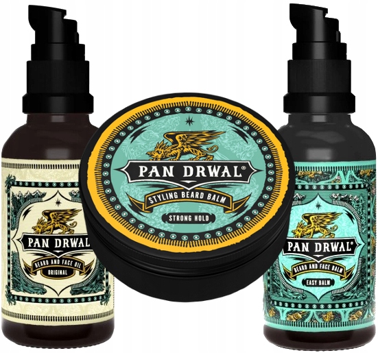 Pan Drwal Pánský set jako dárek v dřevěné krabičce s balzámovým tonikem