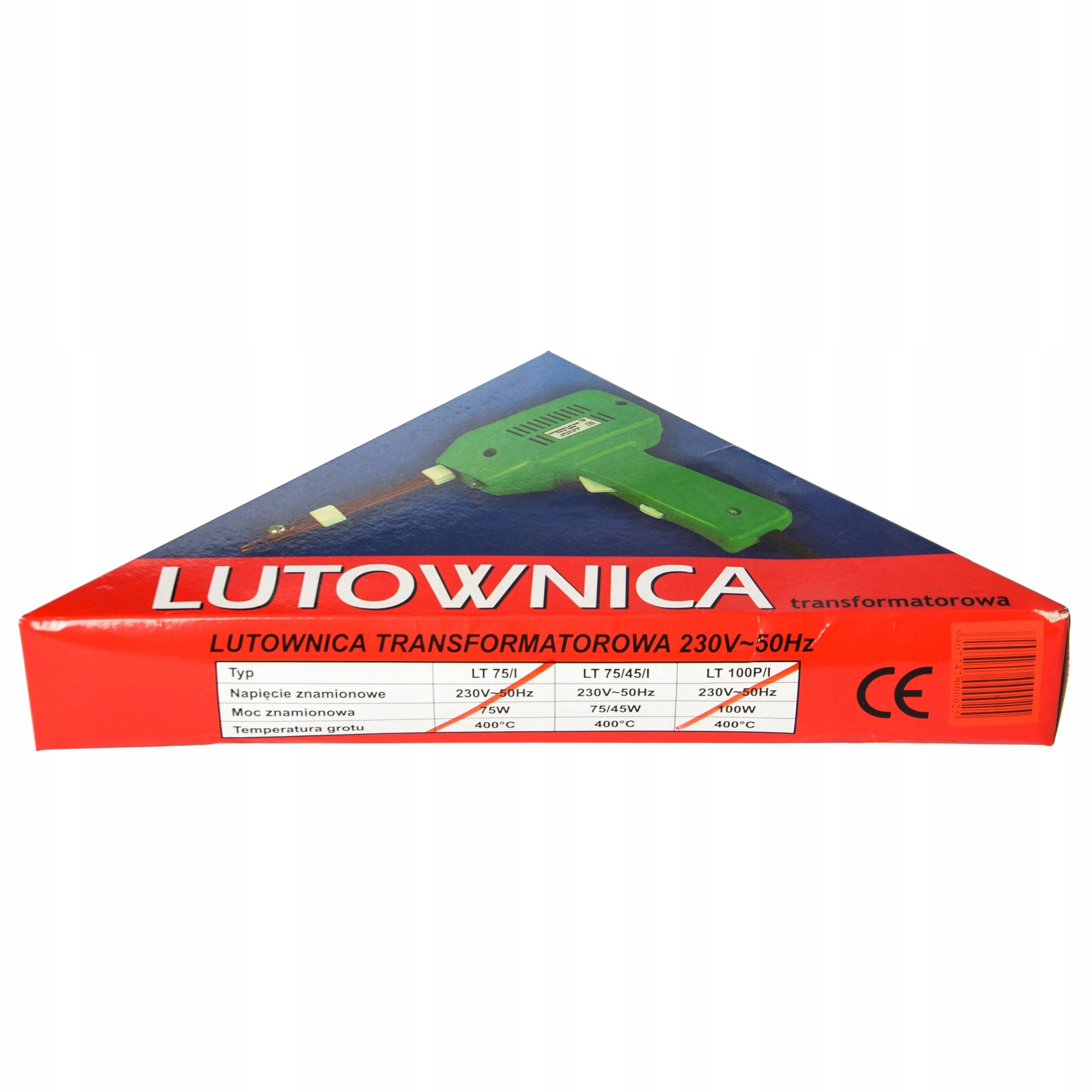 LUTOWNICA TRANSFORMATOROWA LT-75/45 ZDZ 45W / 75W Model LT-75/45
